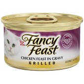 Fancy Feast Grilled Chicken Feast in Gravy 85g 1 Carton (24 Cans)